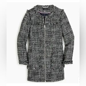 DONATED  J. Crew Women's Swing Jacket in Tweed